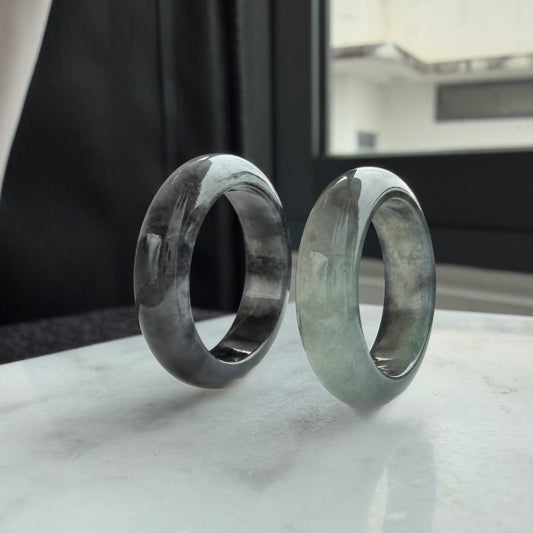 Ink Veil — Jadeite Ring 墨隐·戒