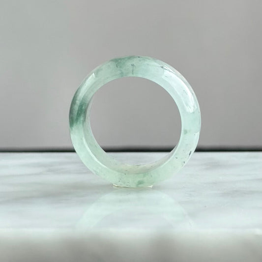 The Stardust Galax: Cosmic Ink 20mm Jadeite Ring 星辰流光