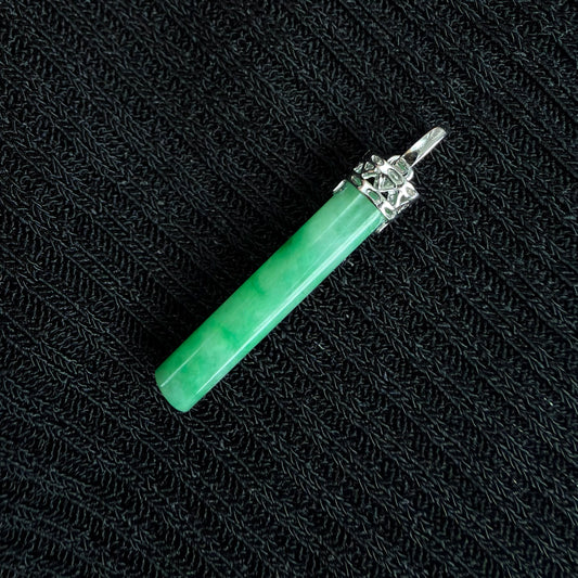 Path of Clarity Jadeite Pendant 澄心之道