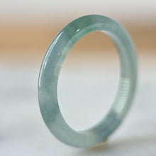 Load image into Gallery viewer, 22488 Highly Translucent Sky Blue Type A Jade Ring