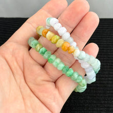 Load image into Gallery viewer, Pavilion Facets Diamond-Cut Jadeite Bracelet 玉亭菱采