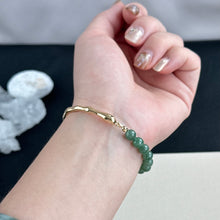 Load image into Gallery viewer, 1212489 Jin Yu Jadeite Cuff Bracelet 金玉之环