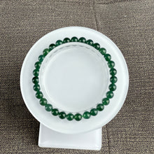 Load image into Gallery viewer, 13290 Serene Sea Green Type A Jadeite Beaded Bracelet