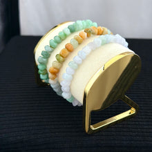 Load image into Gallery viewer, Pavilion Facets Diamond-Cut Jadeite Bracelet 玉亭菱采