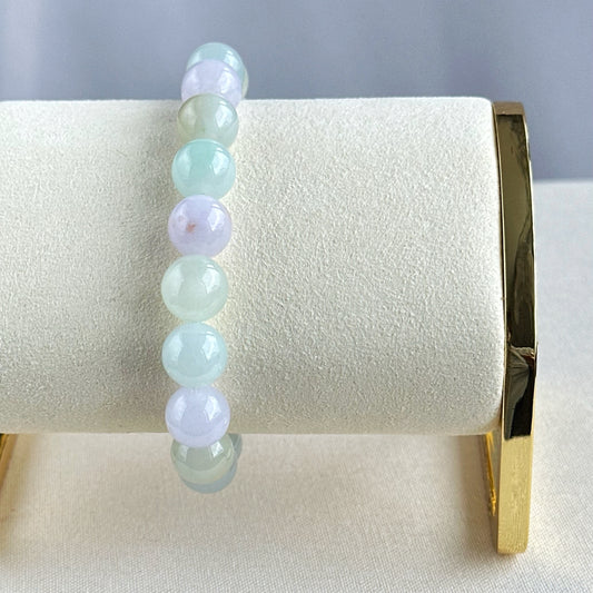 Macaron Blush Jade Bracelet