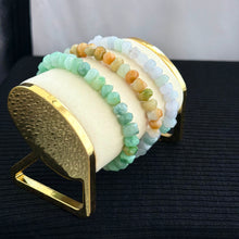 Load image into Gallery viewer, Pavilion Facets Diamond-Cut Jadeite Bracelet 玉亭菱采