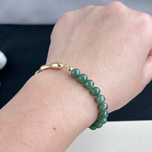 Load image into Gallery viewer, 1212489 Jin Yu Jadeite Cuff Bracelet 金玉之环
