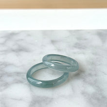 Load image into Gallery viewer, 22488 Highly Translucent Sky Blue Type A Jade Ring