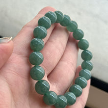 Load image into Gallery viewer, 30386 Translucent and Jelly-like Blue Burmese Type A Jade Beaded Bracelet