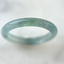 Load image into Gallery viewer, 22488 Highly Translucent Sky Blue Type A Jade Ring