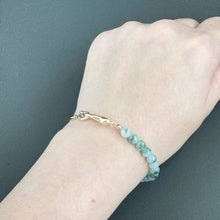 Load image into Gallery viewer, 120588 Blue Mirage Type A Jadeite Cuff Bracelet