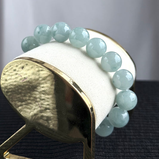 Northern Skies 12.6mm Jade Bracelet 北境天光