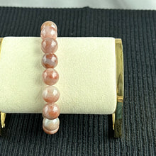 Load image into Gallery viewer, Autumn Blush 12.5mm Jadeite Bracelet 秋霞流光