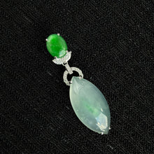 Load image into Gallery viewer, The Lake of Glass Jadeite Pendant 镜湖之心