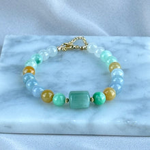 Load image into Gallery viewer, 22388 Jade of Abundance Highly Translucent Bracelet