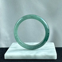 Load image into Gallery viewer, Emerald River Jadeite Bangle 56.7mm 翡翠潺潺