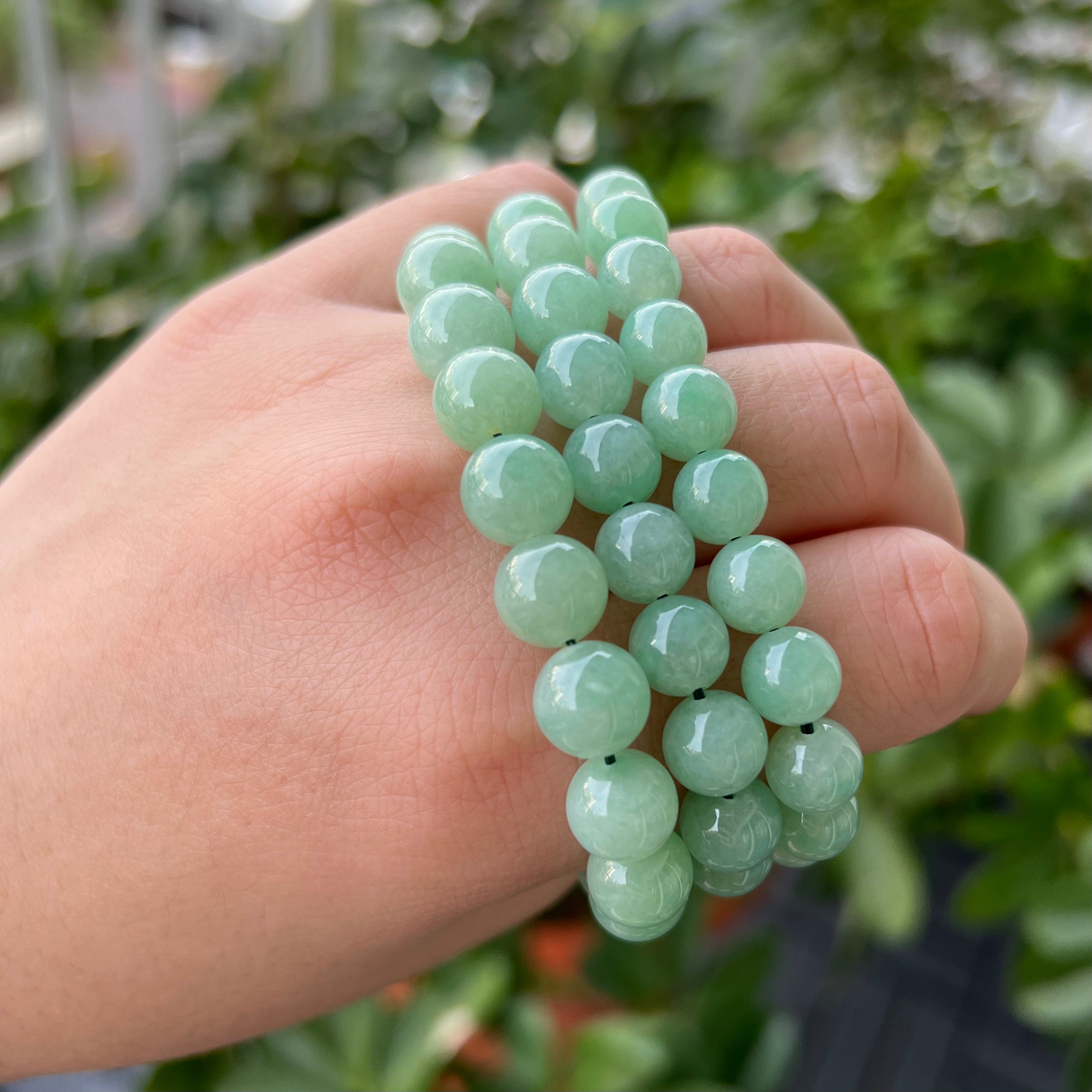 Jadeite 2025 bead bracelet