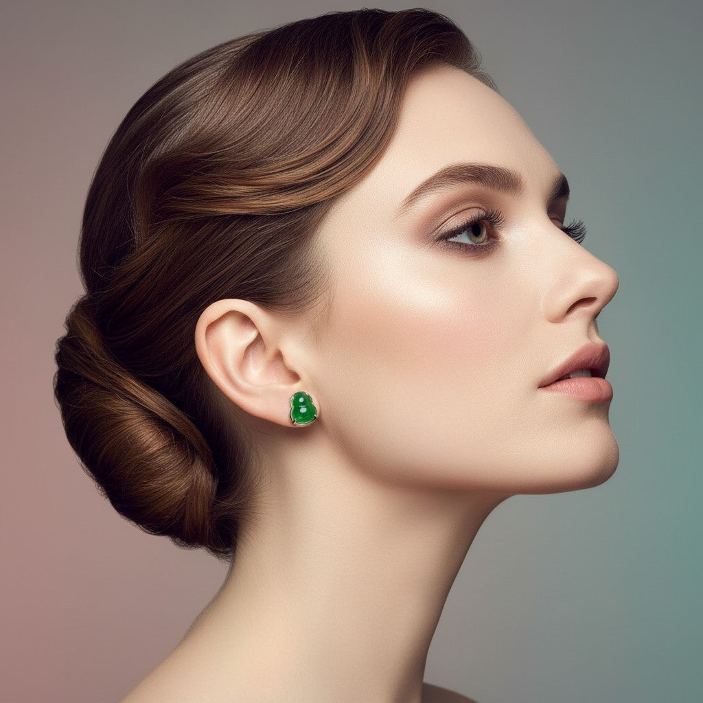 Jade Earring