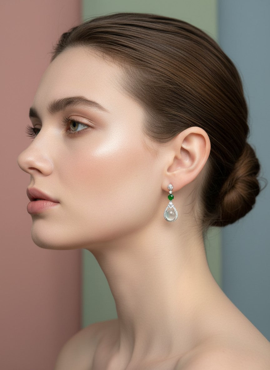 Jade Earring