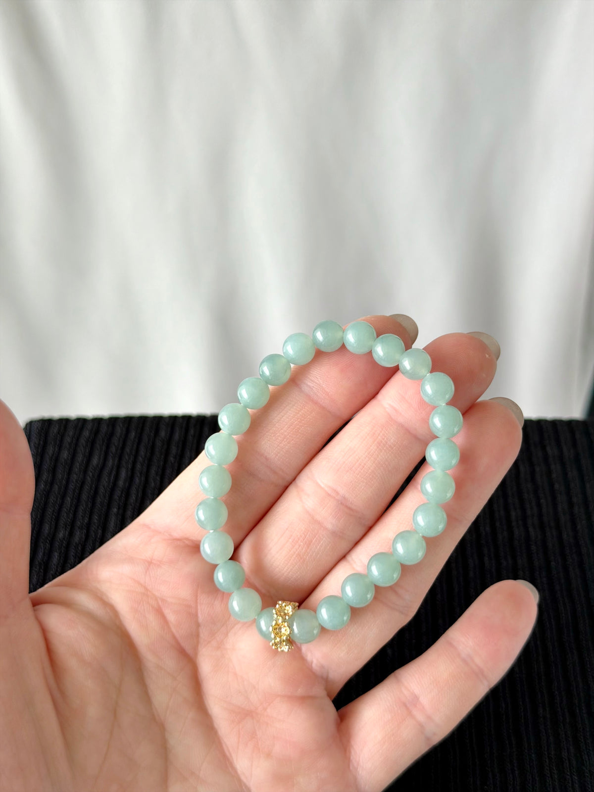 Clear Waters 7mm Jadeite Bracelet 绿水 (Preview)