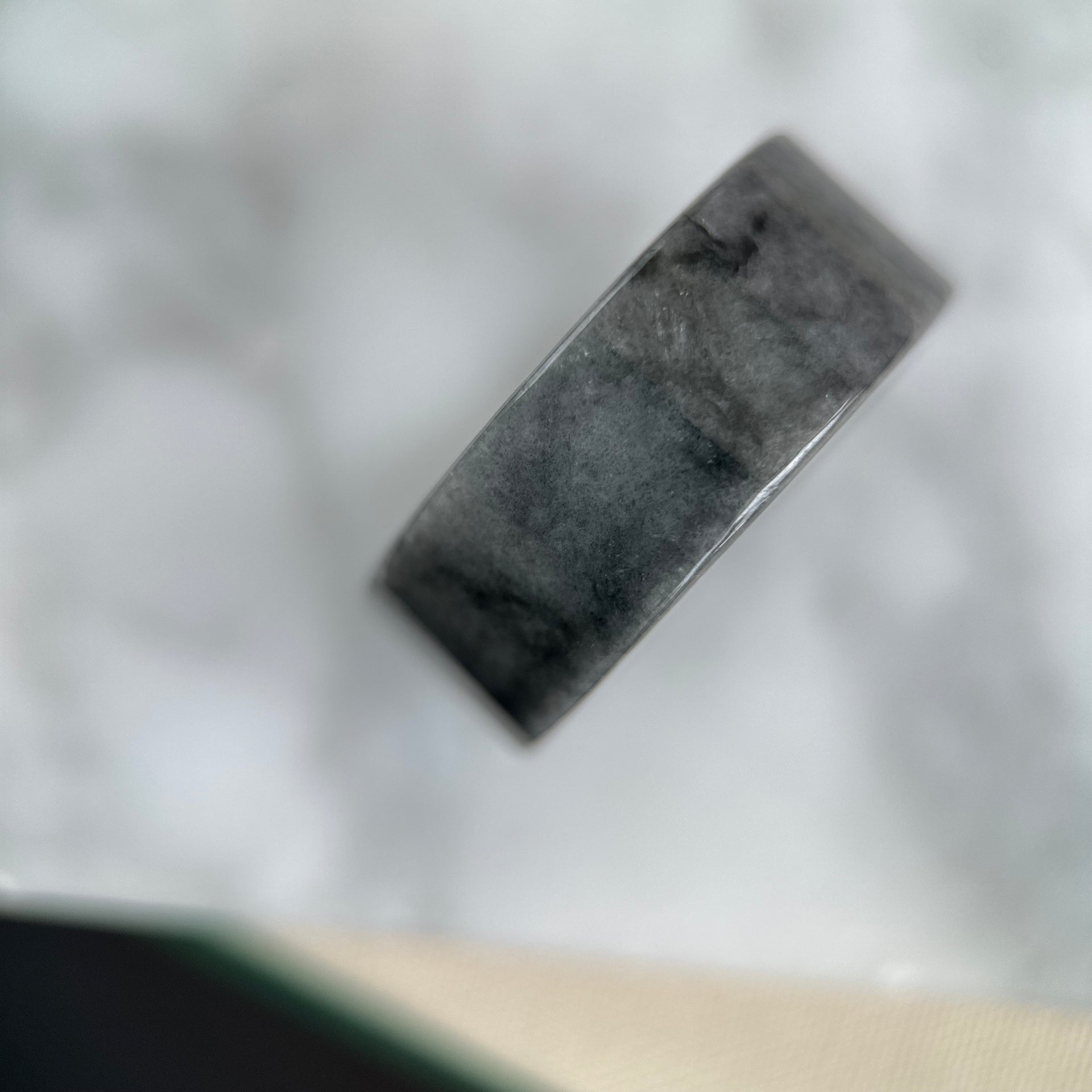 Wuji Panzhi Jadeite Ring