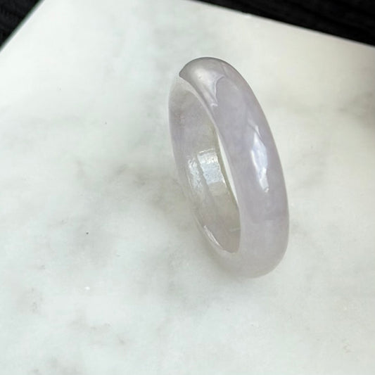 19.0mm Wisteria Dream Jadeite Ring 紫藤梦影