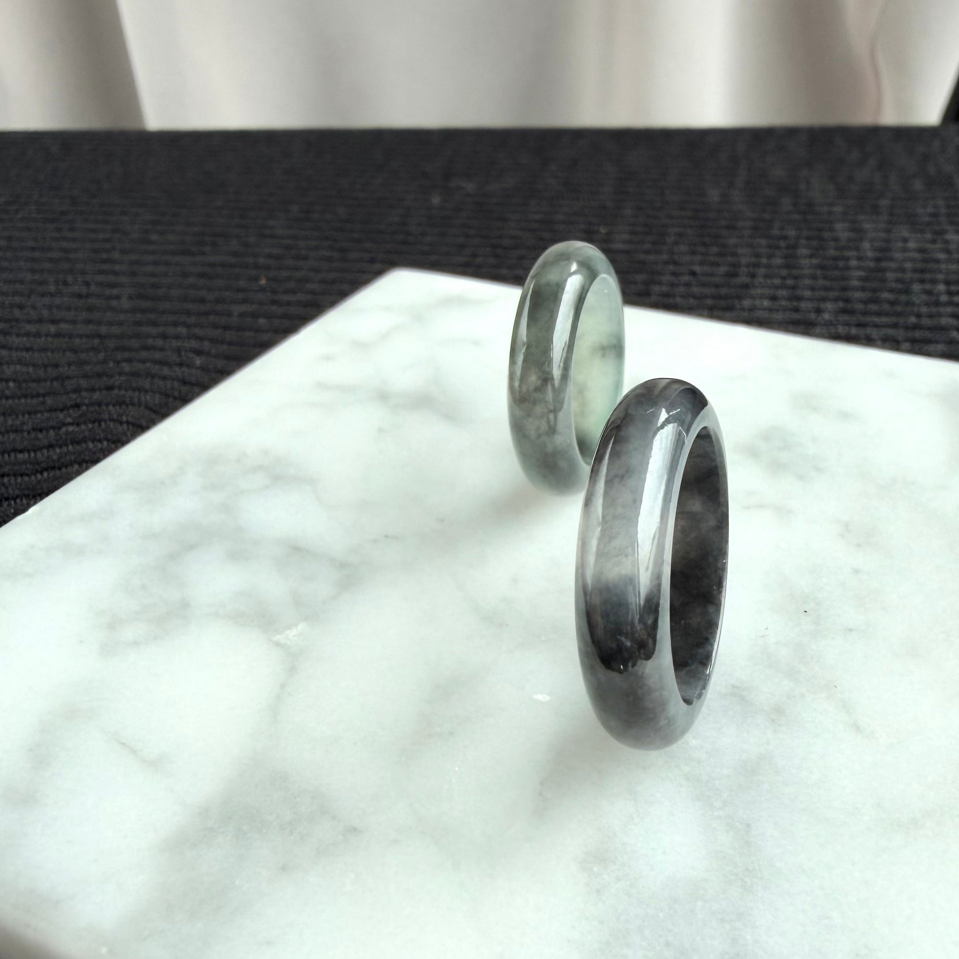 Ink Veil — Jadeite Ring 墨隐·戒