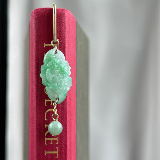 Lotus Blessings Bookmark 莲福书签