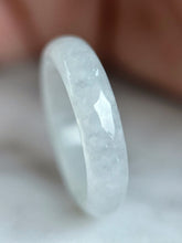 Load image into Gallery viewer, (Restocked) Icy White Jadeite Ring
