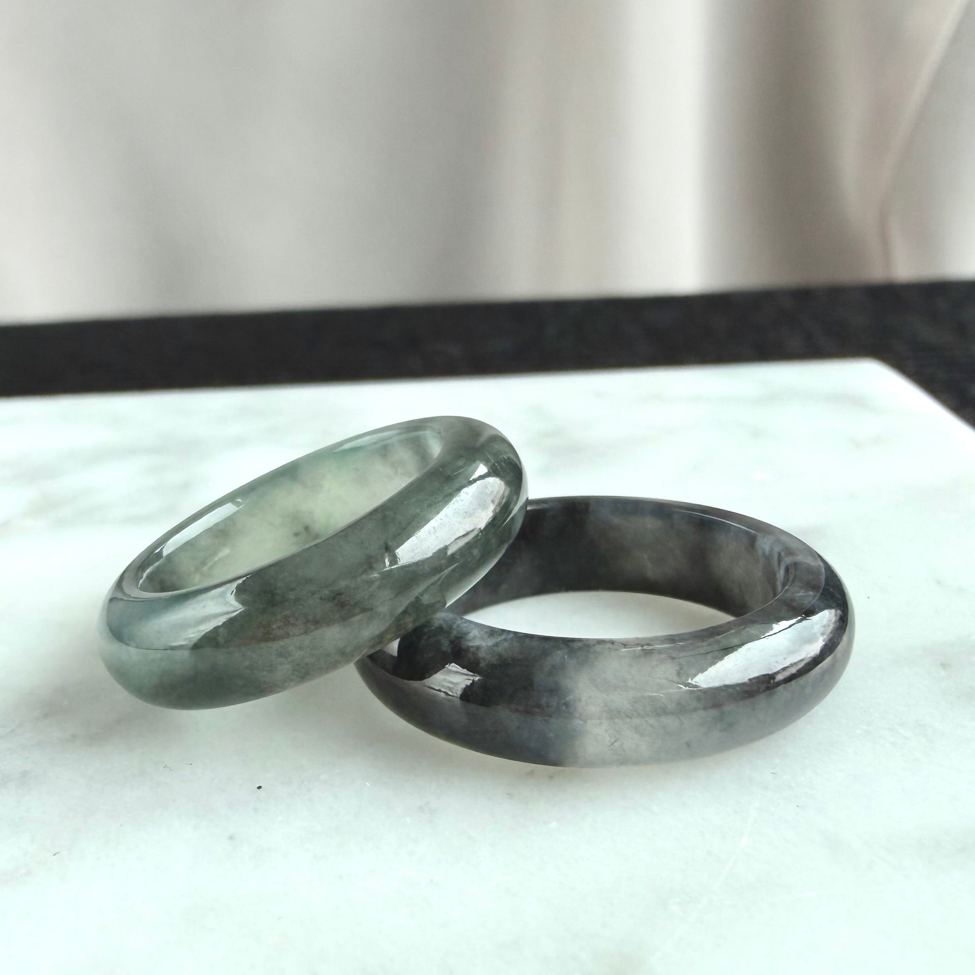 Ink Veil — Jadeite Ring 墨隐·戒