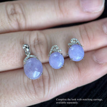 Load image into Gallery viewer, Whisper of Lavender Light Jadeite Pendant 紫光絮语
