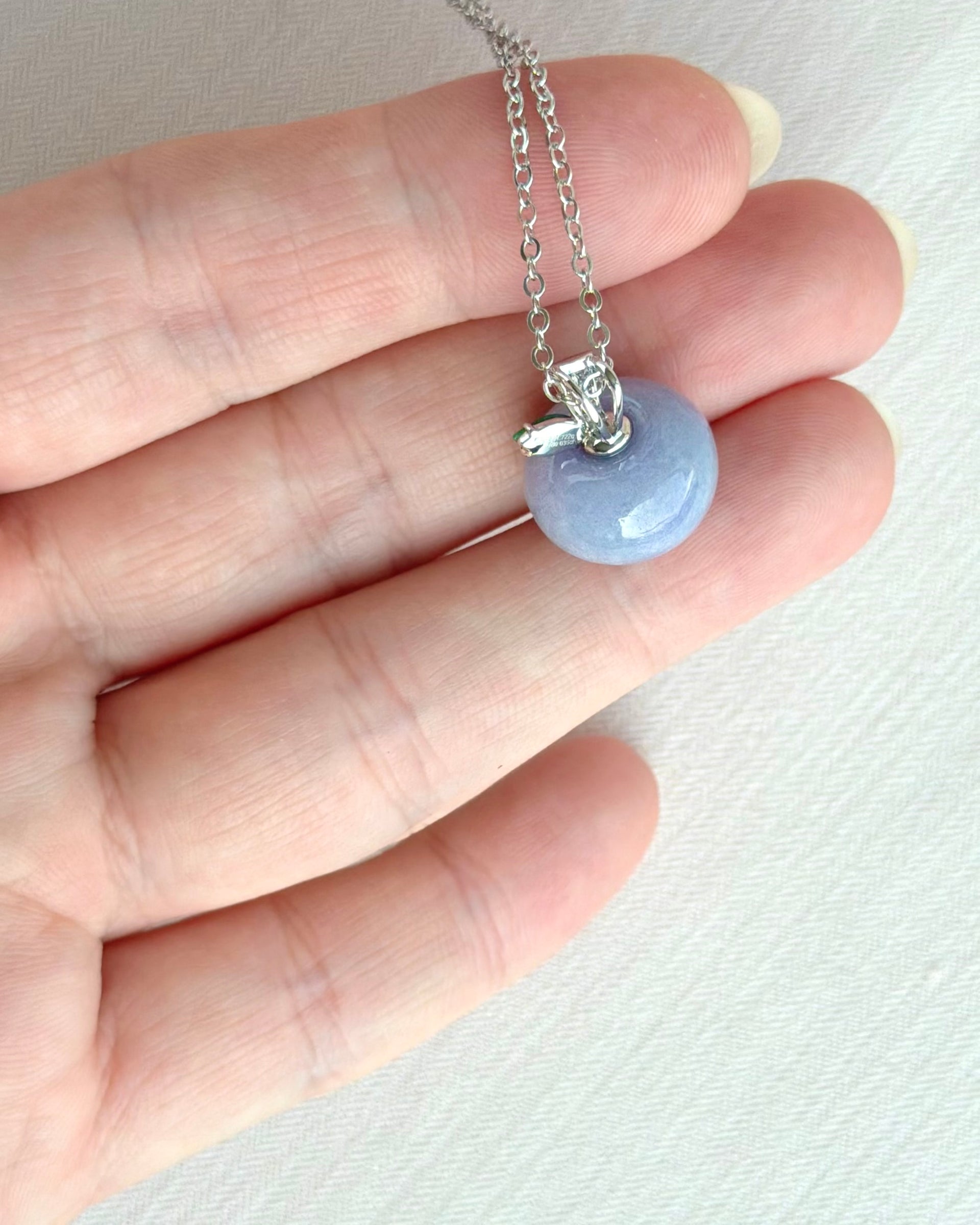 The Lavender Orchard Jade Pendant 紫露华果 (Preview)