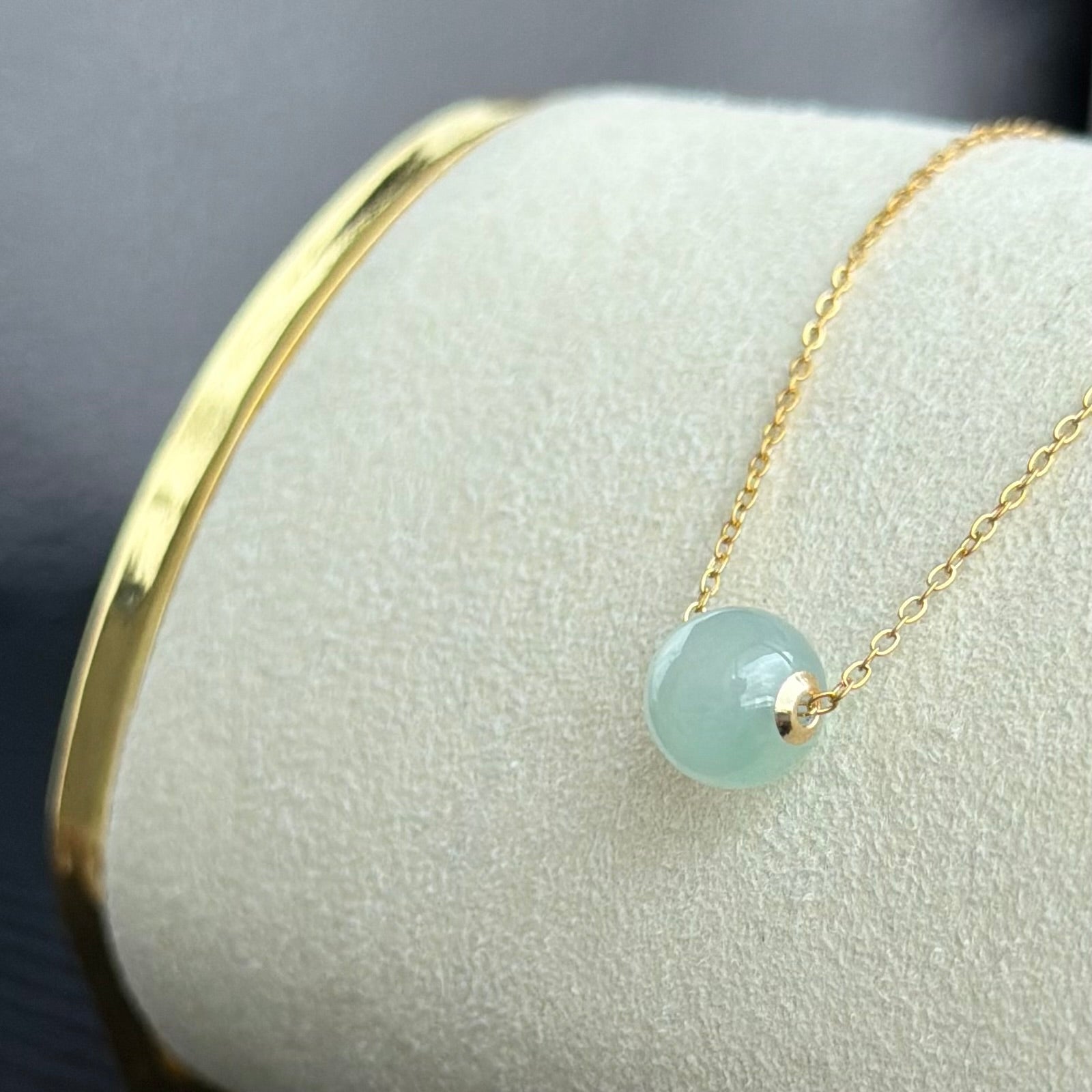 Mintlight Jadeite Pendant 薄荷清晖