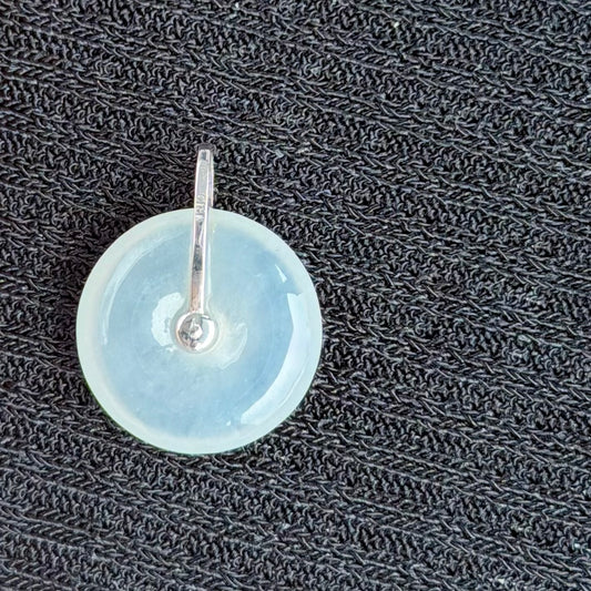 The Moon’s Heart Jadeite Pendant 月影心翠