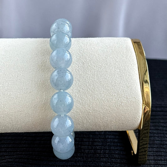 Midnight Galaxy 12.5mm Jadeite Bracelet 星辰夜语
