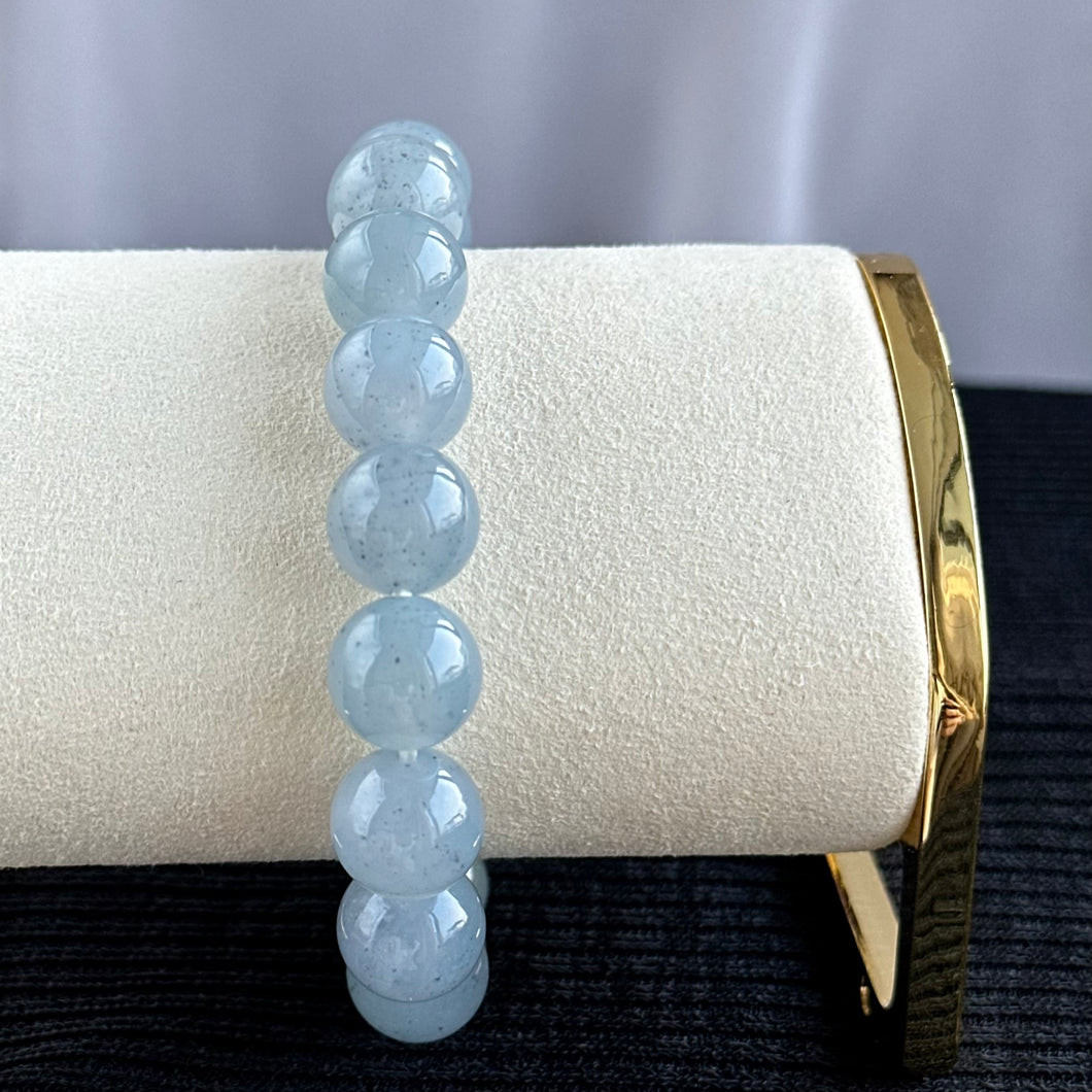 Midnight Galaxy 12.5mm Jadeite Bracelet 星辰夜语