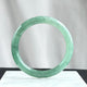 West Lake Morning Veil Rounded Jadeite Bangle 57.7mm 西湖朝纱