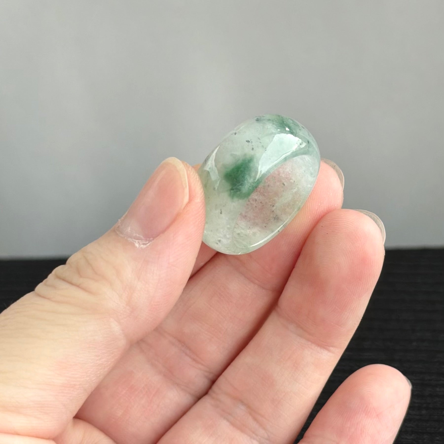 The Stardust Galax: Cosmic Ink 20mm Jadeite Ring 星辰流光