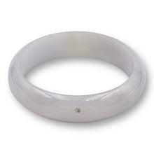 Load image into Gallery viewer, 62663 63.3mm Lavender Serenity Jadeite Bangle
