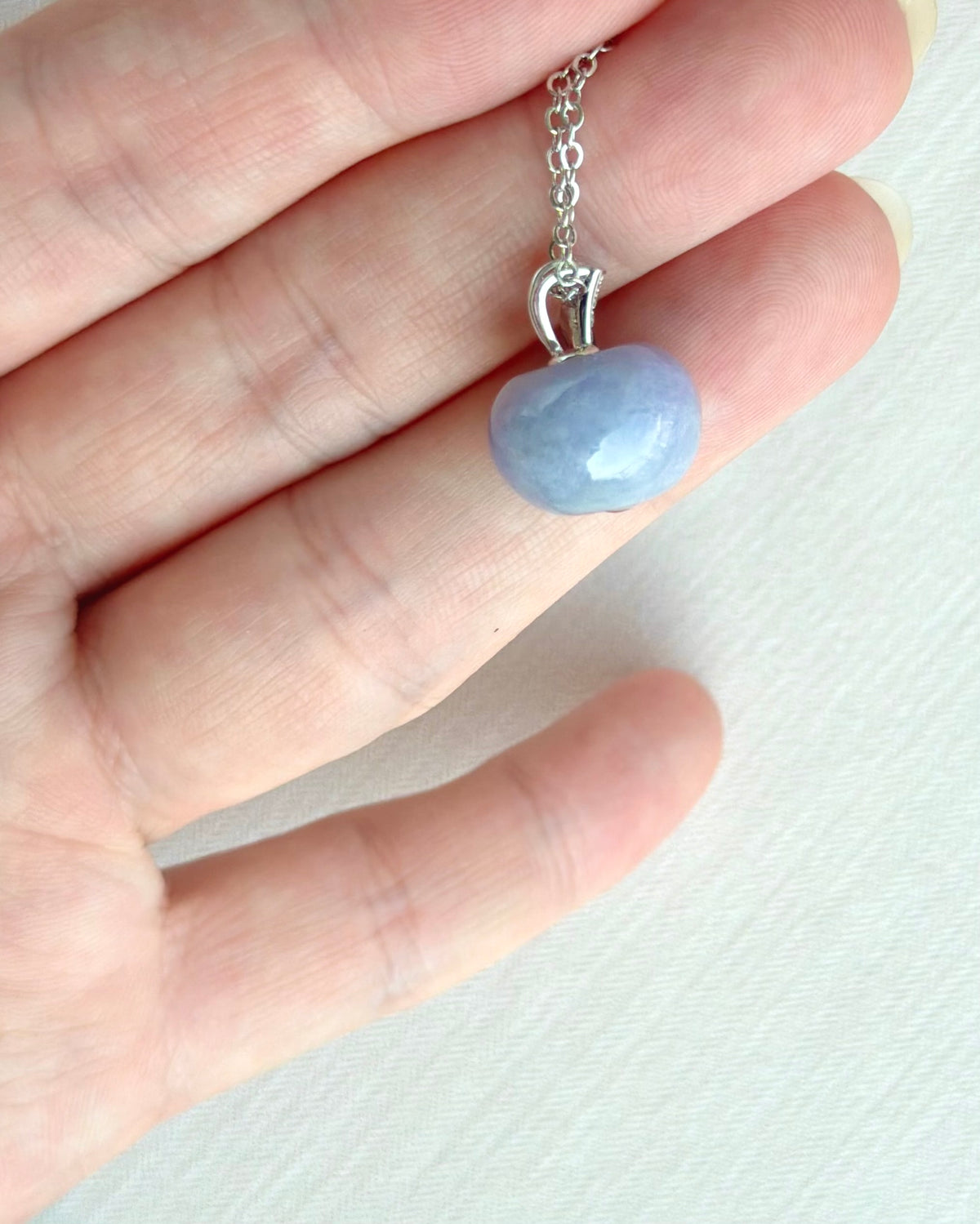 The Lavender Orchard Jade Pendant 紫露华果 (Preview)