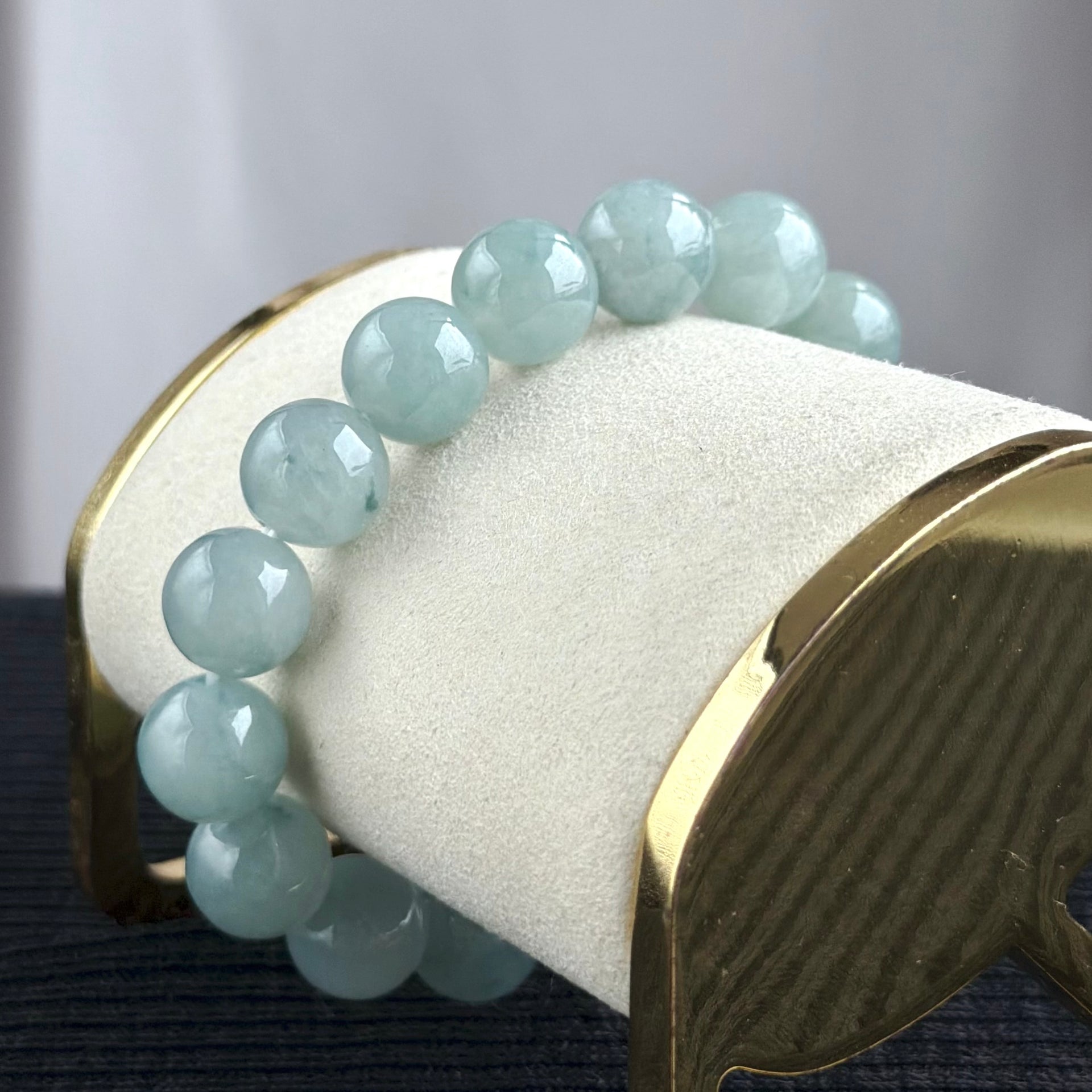 Northern Skies 12.6mm Jade Bracelet 北境天光