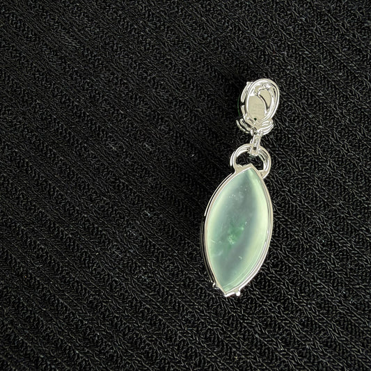 The Lake of Glass Jadeite Pendant 镜湖之心