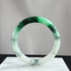 The Emerald Silk-Road Jadeite Bangle 54.3mm 碧丝万缕