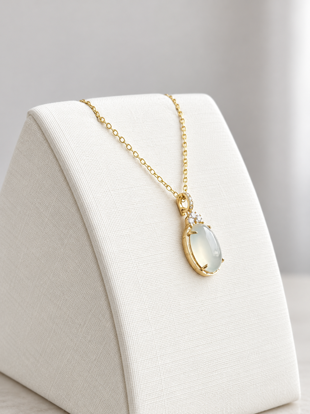 A Heart of Ice Jadeite Pendant 冰心 (Preview)