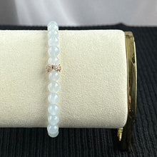 Load image into Gallery viewer, Dewdrop Light 6.7mm Jadeite Bracelet 露华轻吟
