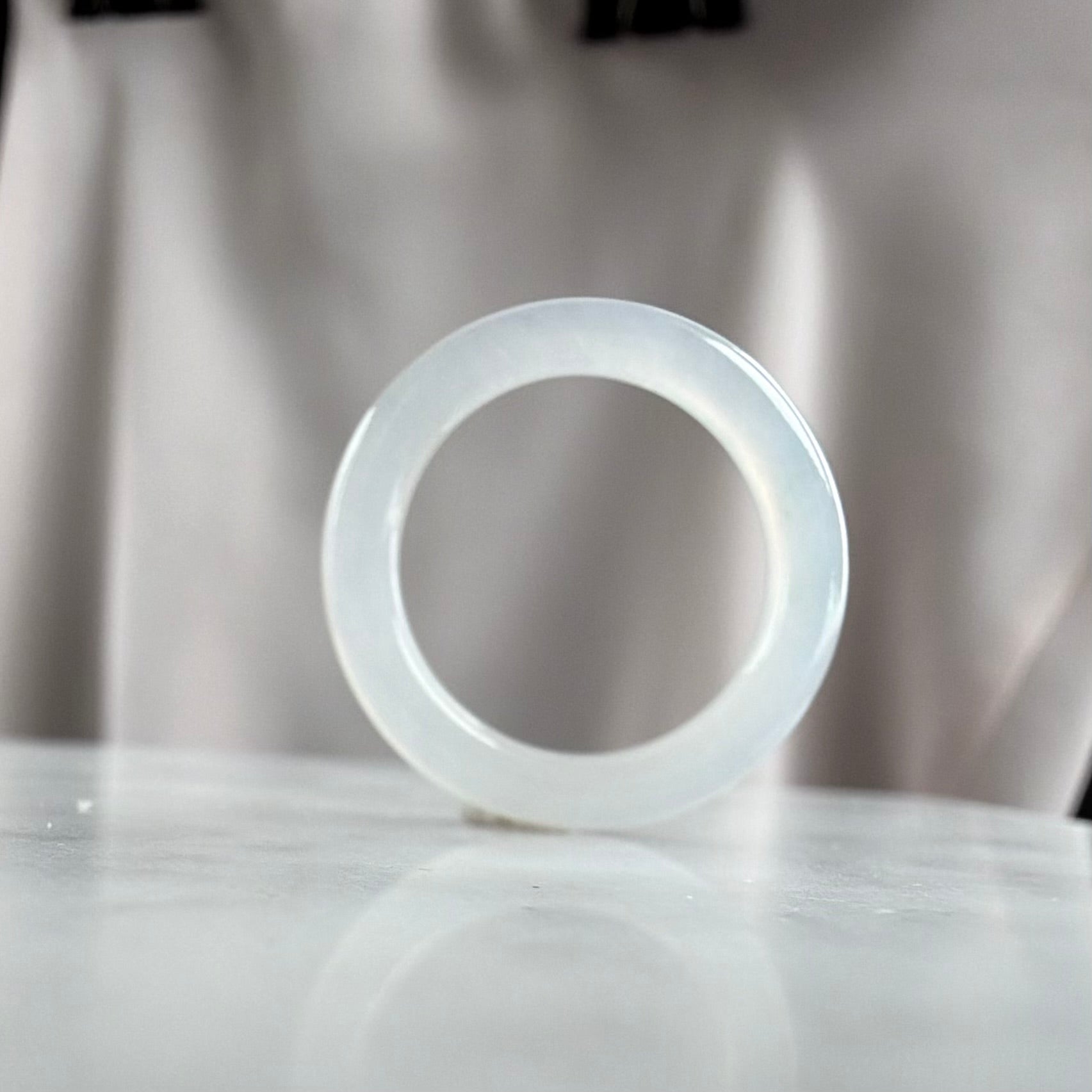 18.0mm Quiet Halo Jadeite Ring 静晖