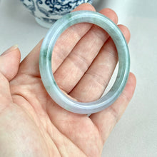 Load image into Gallery viewer, 53.9mm Garden of Monet Jadeite Bangle
