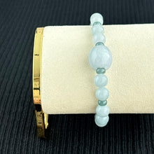 Load image into Gallery viewer, Barrels of Clarity Jadeite Bracelet 清心鼓珠
