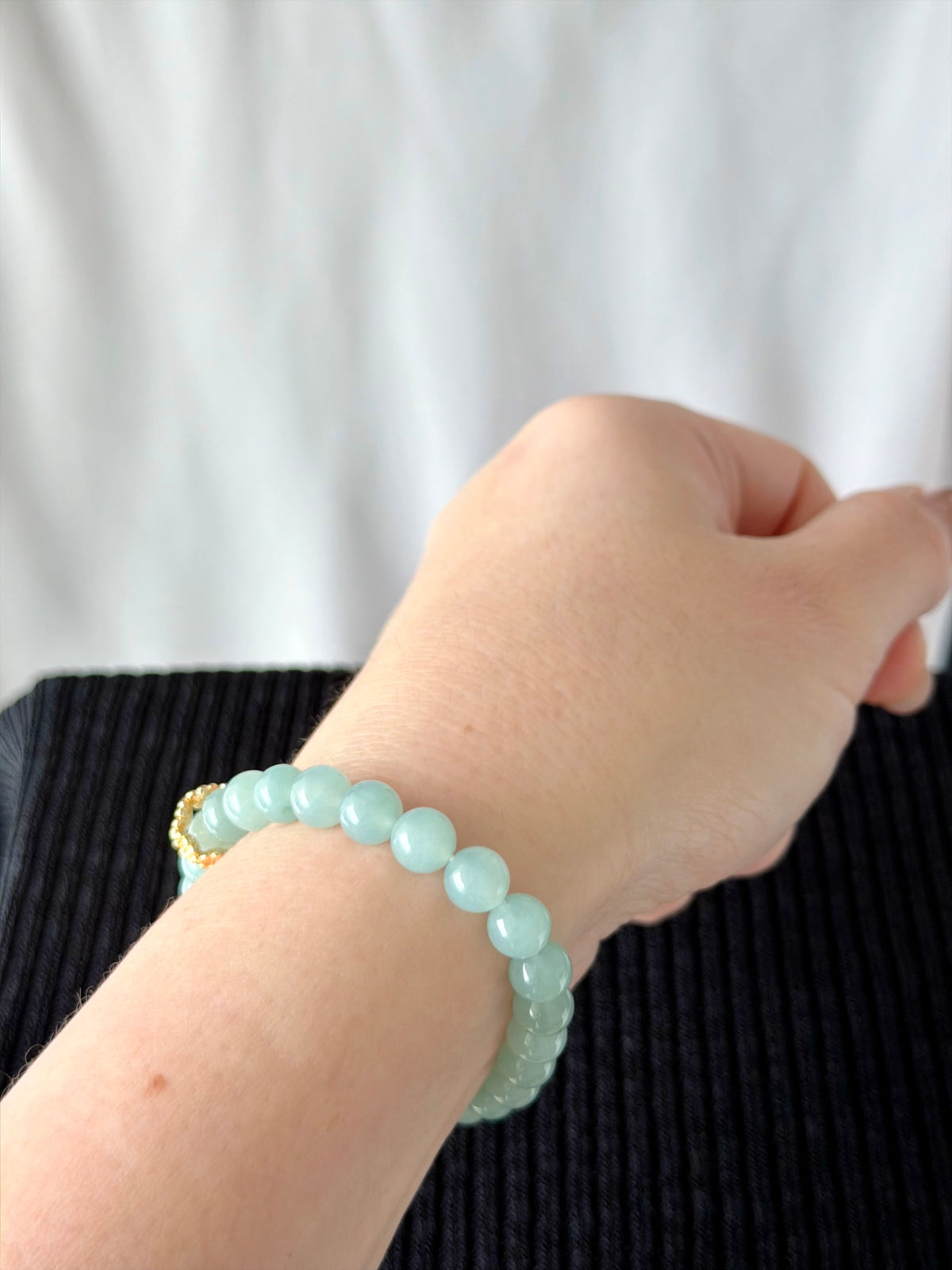 Clear Waters 7mm Jadeite Bracelet 绿水 (Preview)