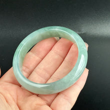 Load image into Gallery viewer, 80157 57.0mm Highly Translucent Blue Jadeite Bangle
